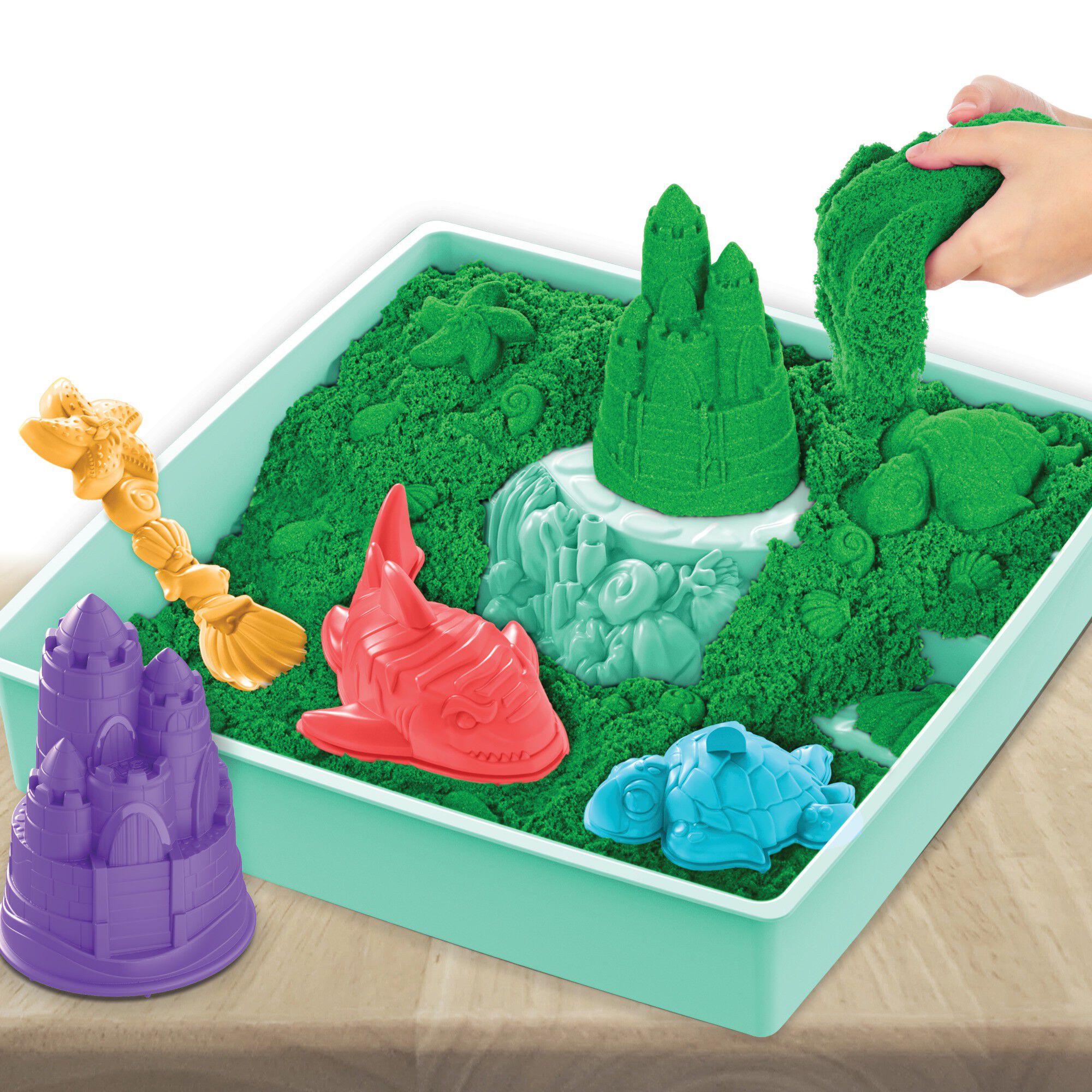 Kinetic Sand Sandbox Set