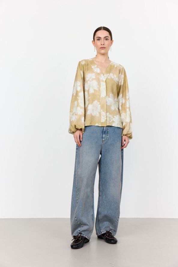 LR-NIKKI 1 Skjorte Mørk sand