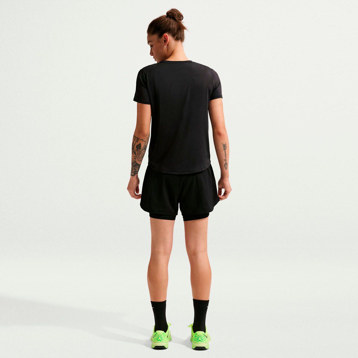 Dri-FIT One High-Waist 3" 2-i-1 Tr&aelig;nings Shorts