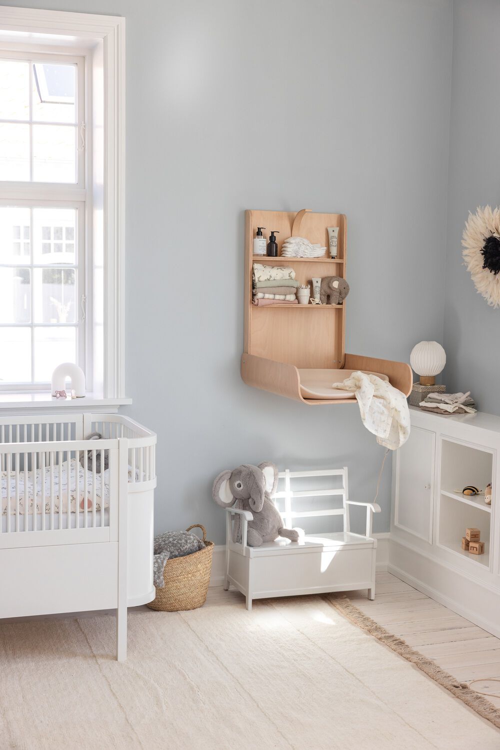 Sebra V&aelig;gh&aelig;ngt puslebord, Wooden Edition