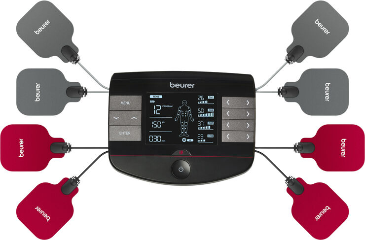 Beurer EM 89 TENS og EMS enhed m. varmefunktion