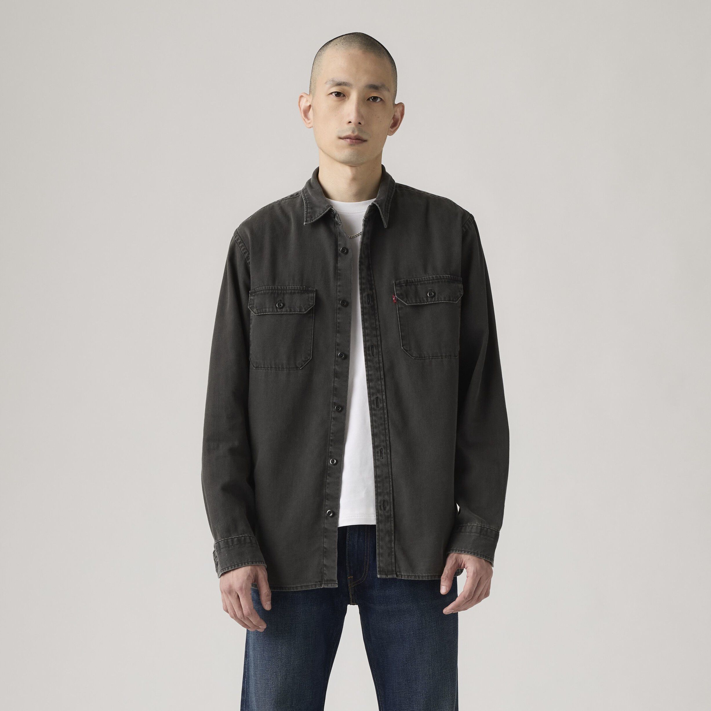 JACKSON WORKER COSMO WASHED BL