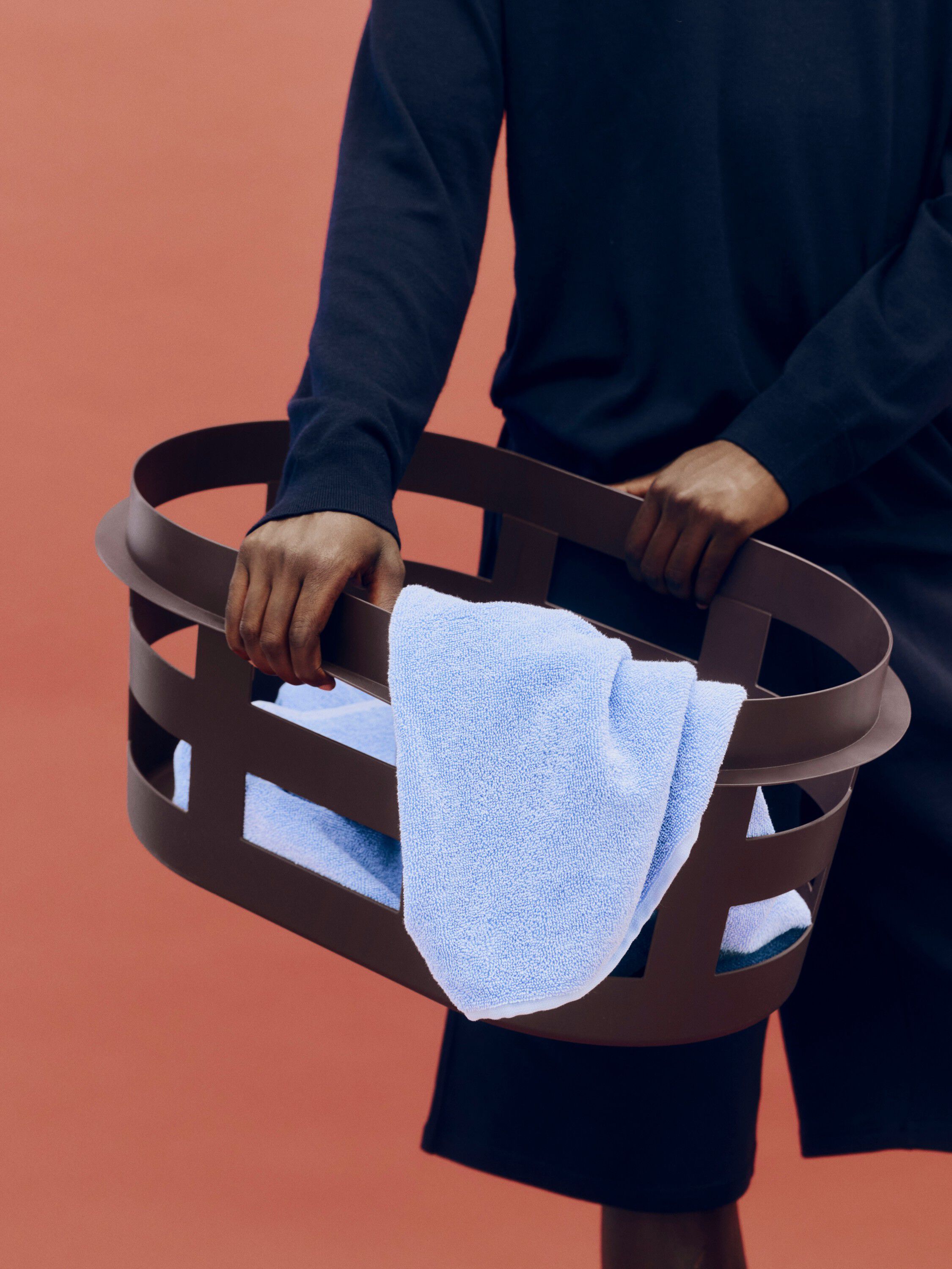 Basket Recycled-Small-Bordeaux