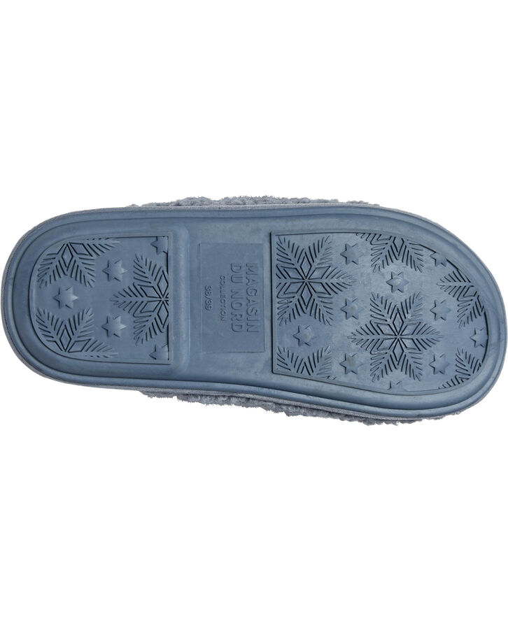 Slipper in Curly upper - Beige