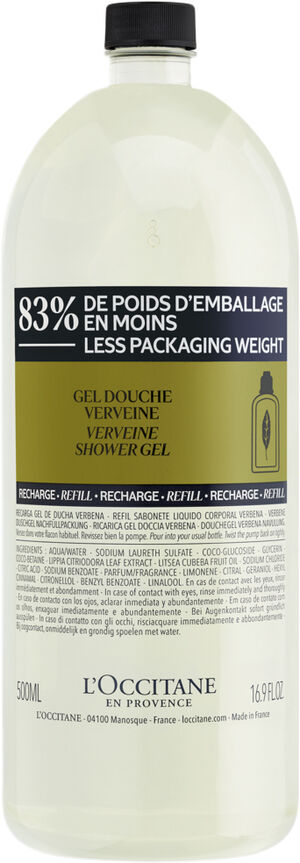 VERBENA 500ML SHOWER GEL REFIL