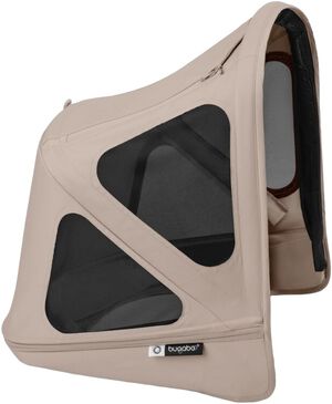 Bugaboo Donkey 6 breezy sun canopy Desert Taupe