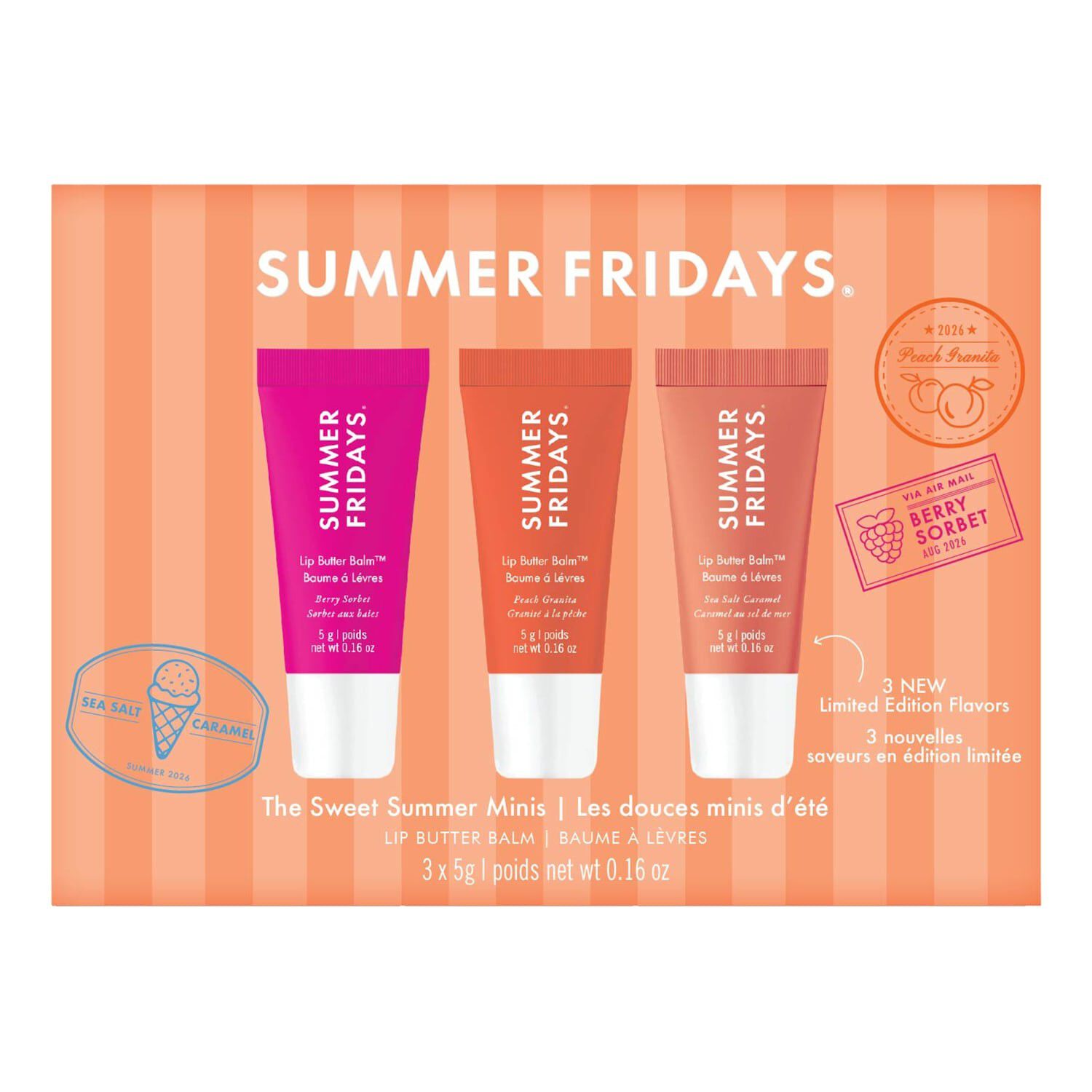 The Sweet Summer Minis - Limited edition l&aelig;bepomades&aelig;t