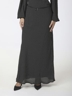 Lola Dot Long Skirt