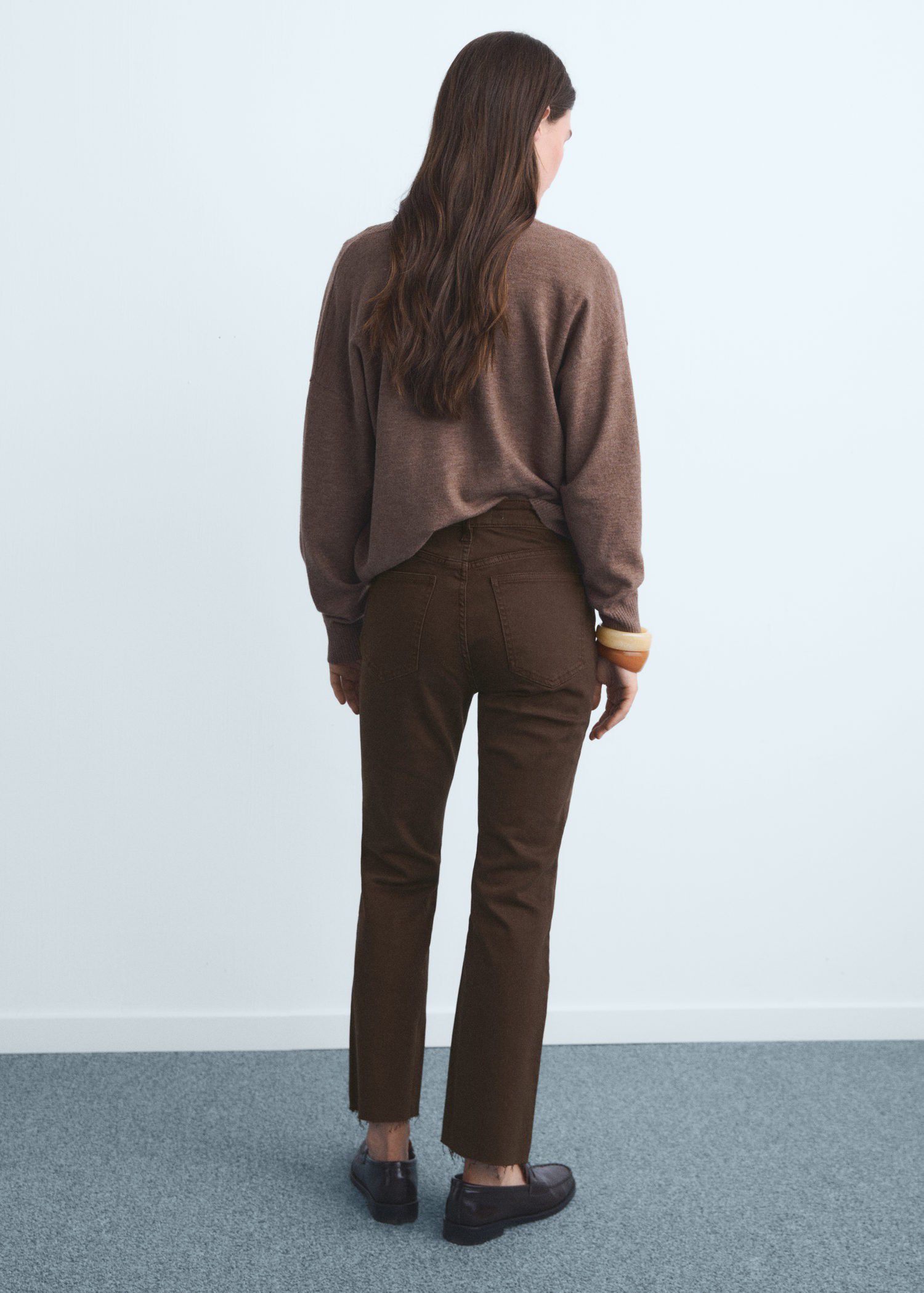 Sienna flared cropped jeans