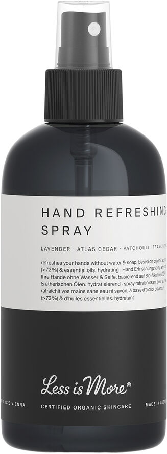 Organic Hand Refreshing Spray Eco Size 250 ml.