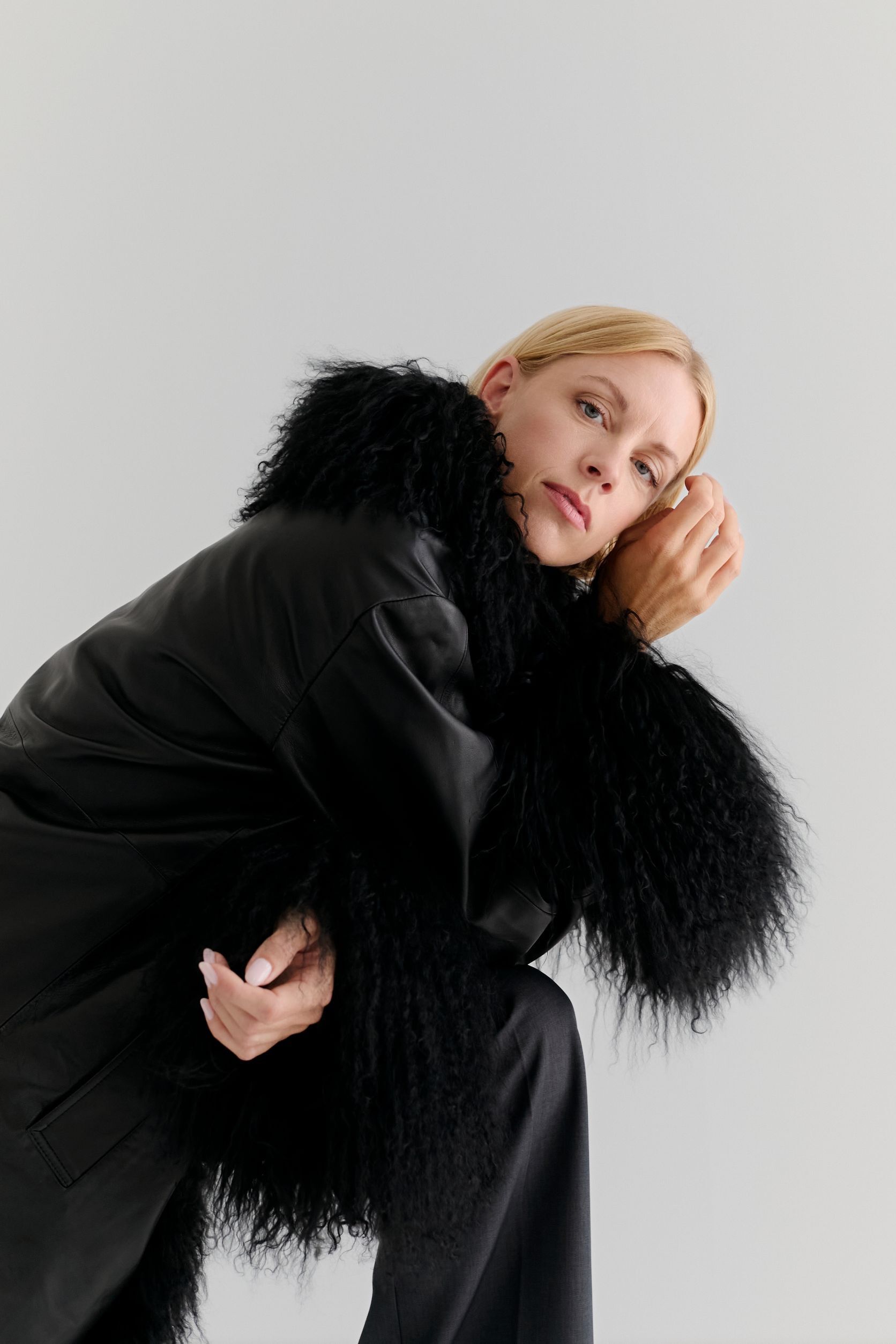 Hanna x MDNC Frakke &ndash; 100% Lammeskind (LWG)