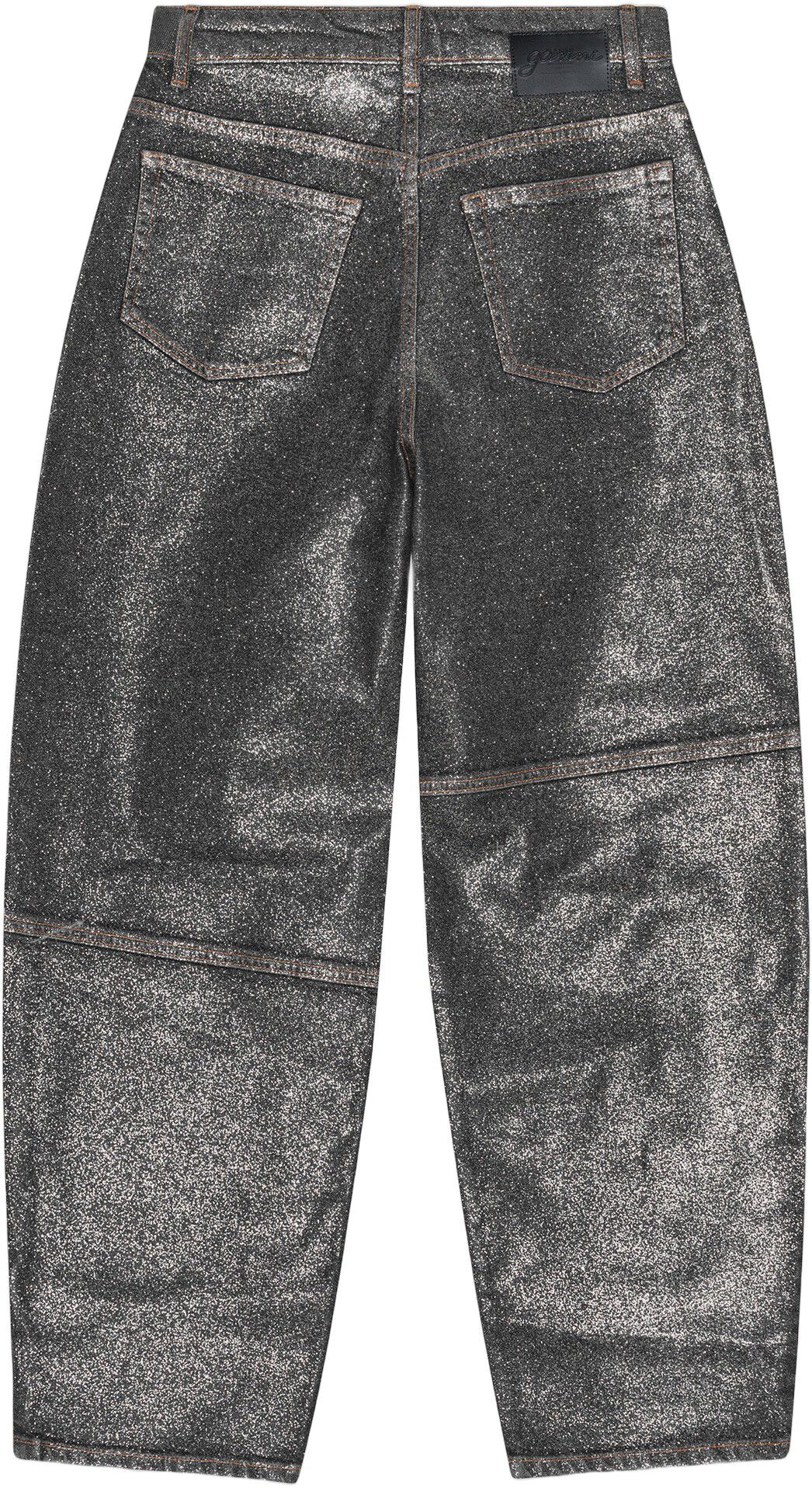 Shimmery Foil Denim Stary