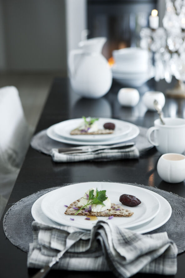 GC Soft Tallerken Ø27 cm hvid