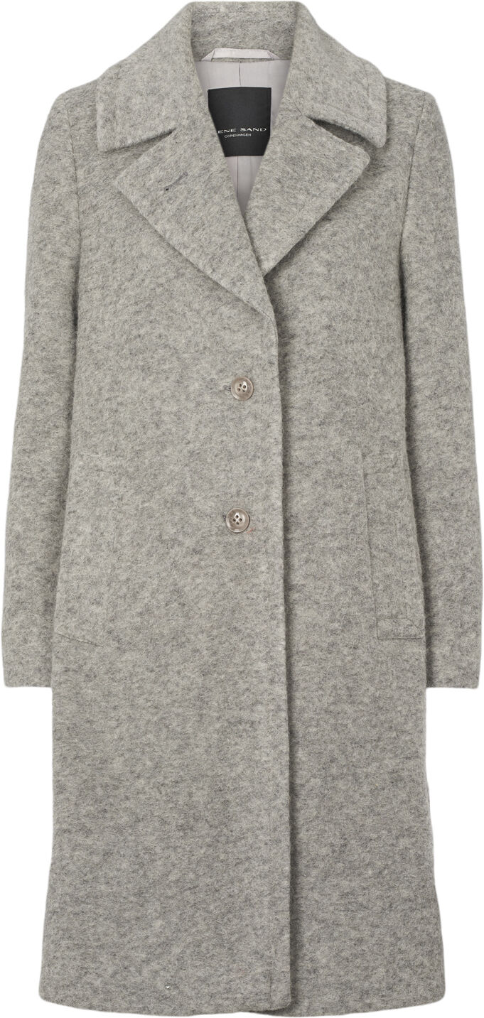 Wool Cold Dyed Coat - Clareta