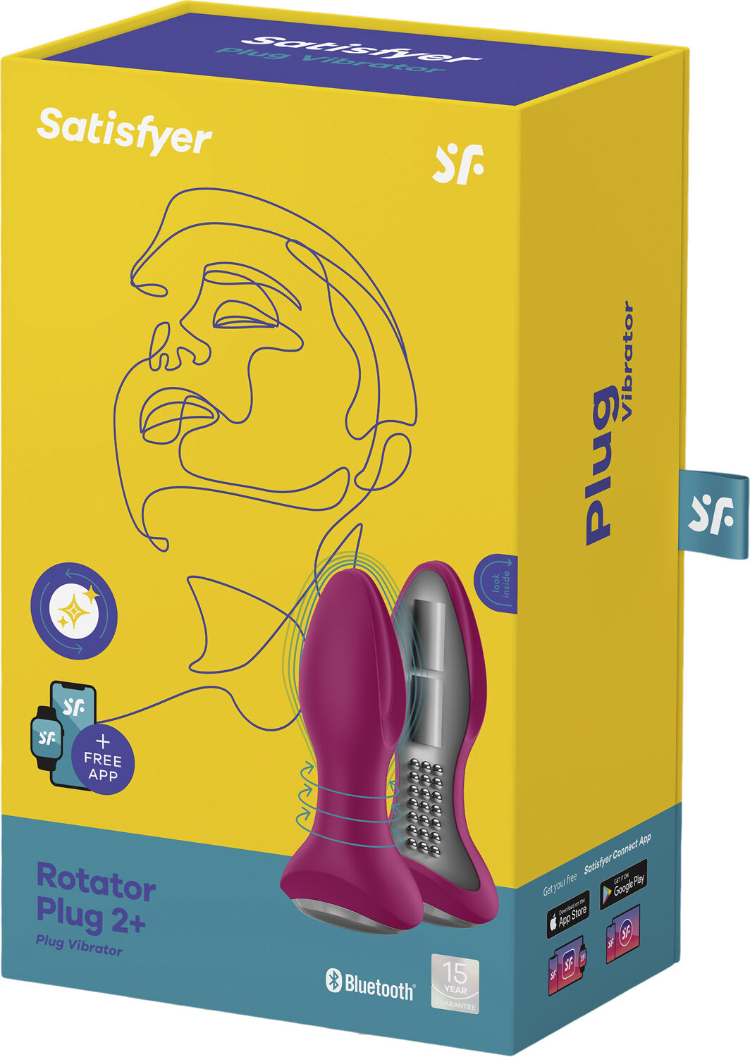 Rotator Plug 2+ Prostata Vibrator