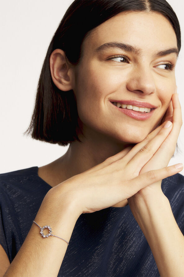 CRESTA Crystal Hoop Bracelet