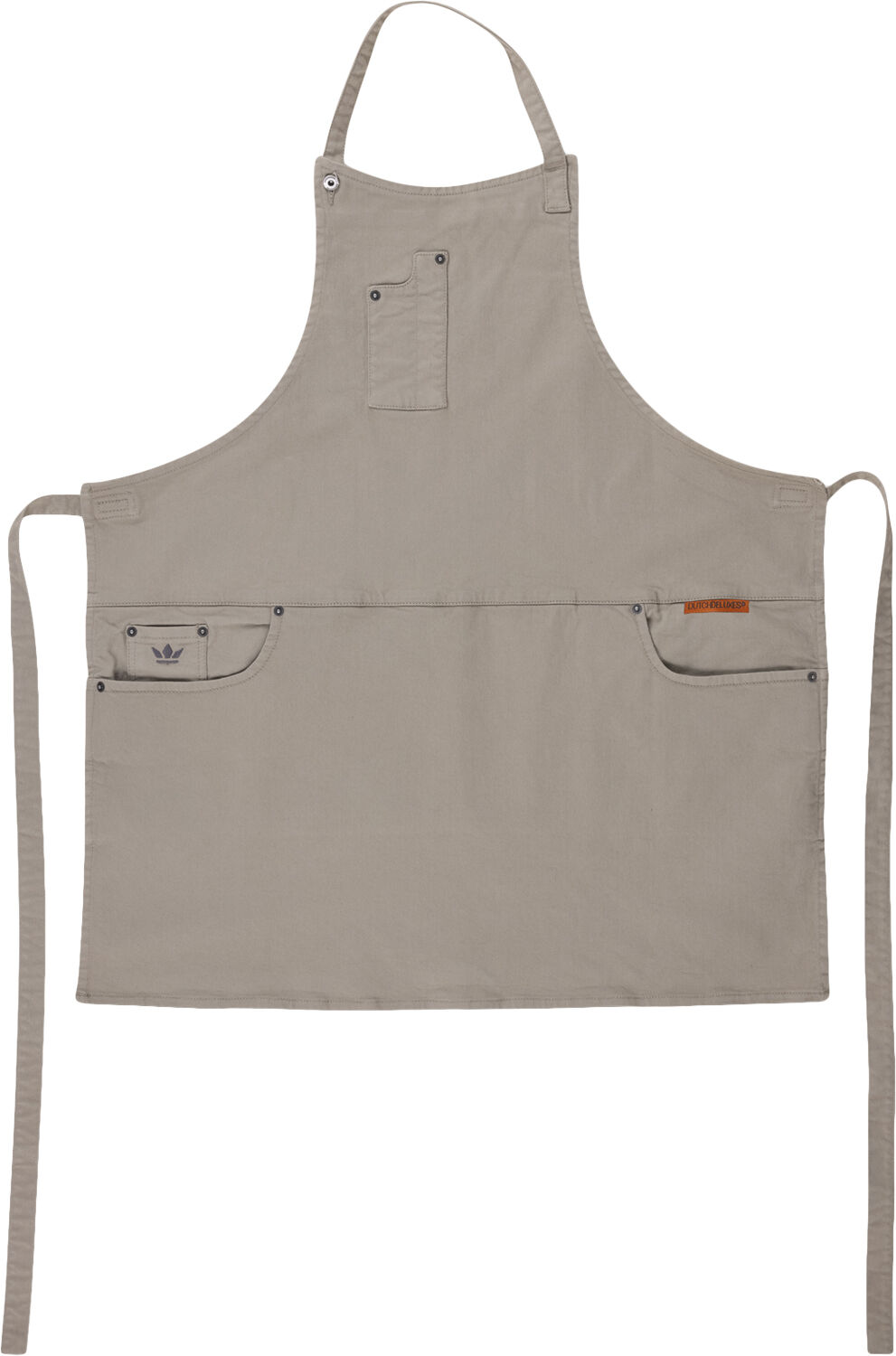5 Pocket Slim Fit Apron Grey-Green