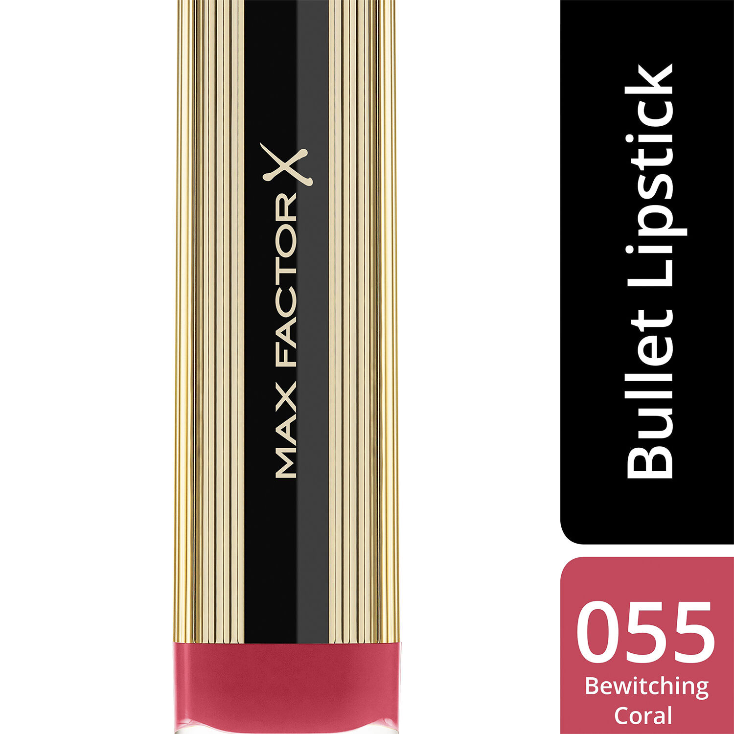 Max Factor Colour Elixir Lipstick, 055 Bewitching Coral, 4 g