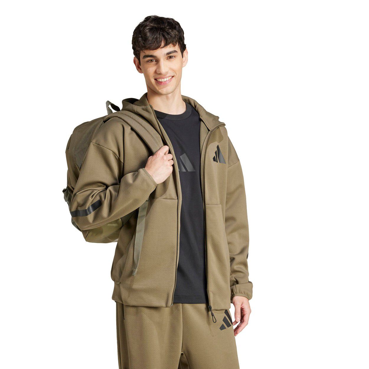 Z.N. E Full Zip H&aelig;ttetr&oslash;je