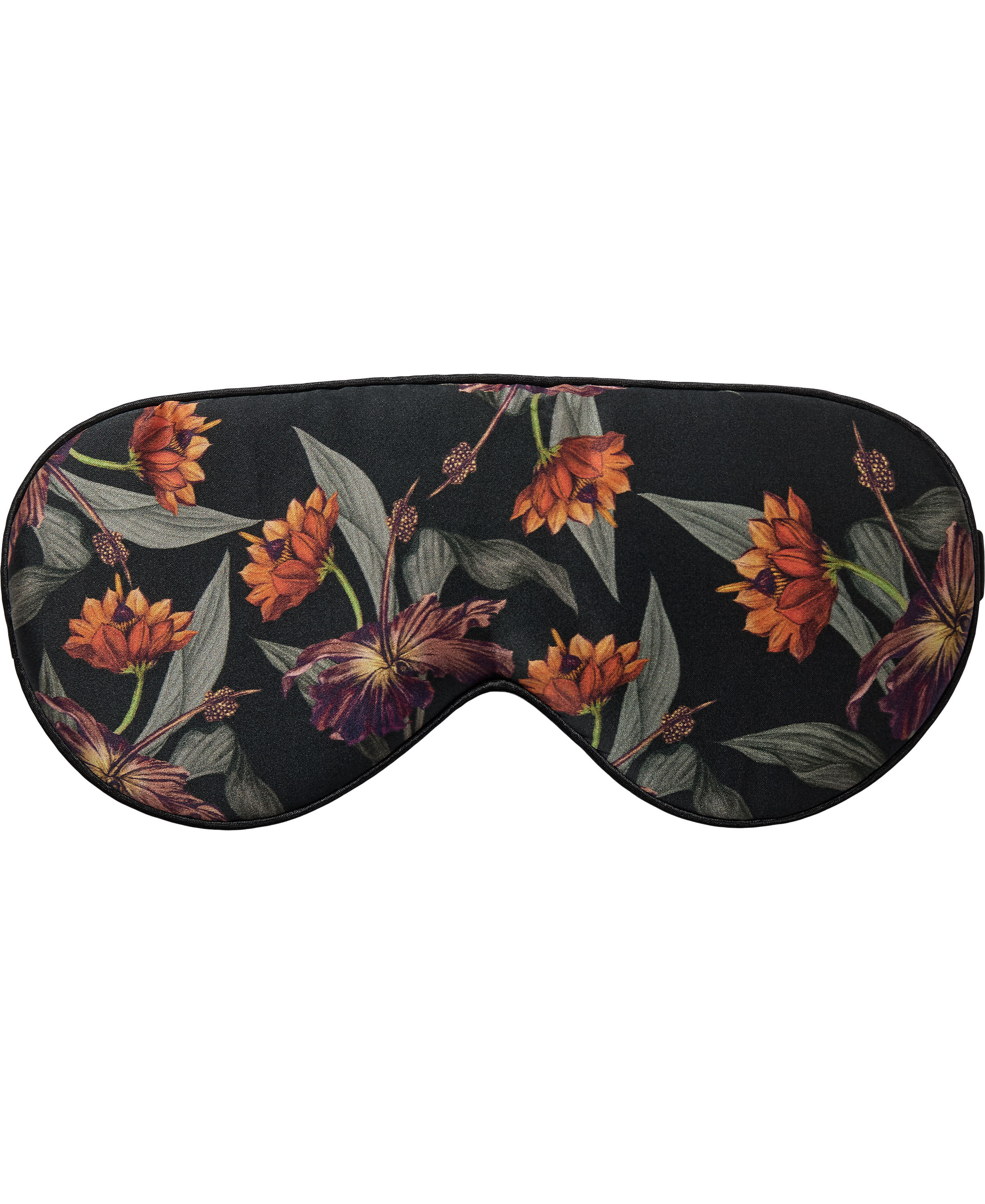 Black Hibiscus Black w/pattern