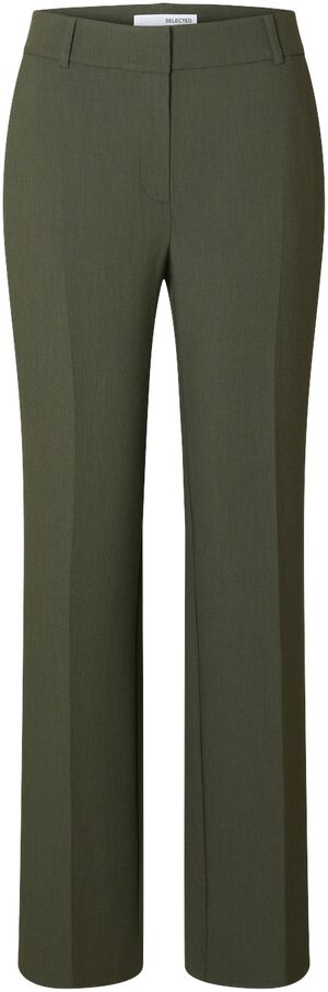 SLFRITA MW WIDE PANT MEL NOOS