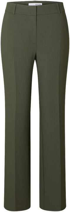 SLFRITA MW WIDE PANT MEL NOOS
