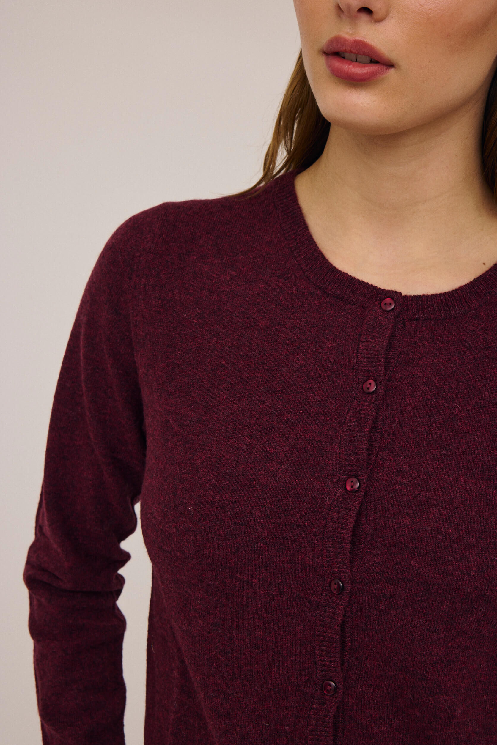 Myrna 3 RWS Cardigan Lambswool