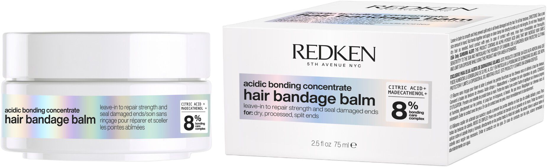 Acidic Bonding Concentrate Hair Bandage Balm Leave-in