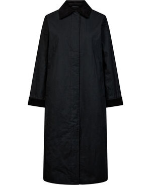 Emmy 1 coat with corduroy detail - GRS
