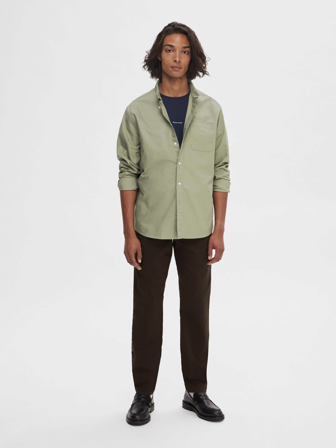 SLHREGRICK-OX SHIRT LS NOOS