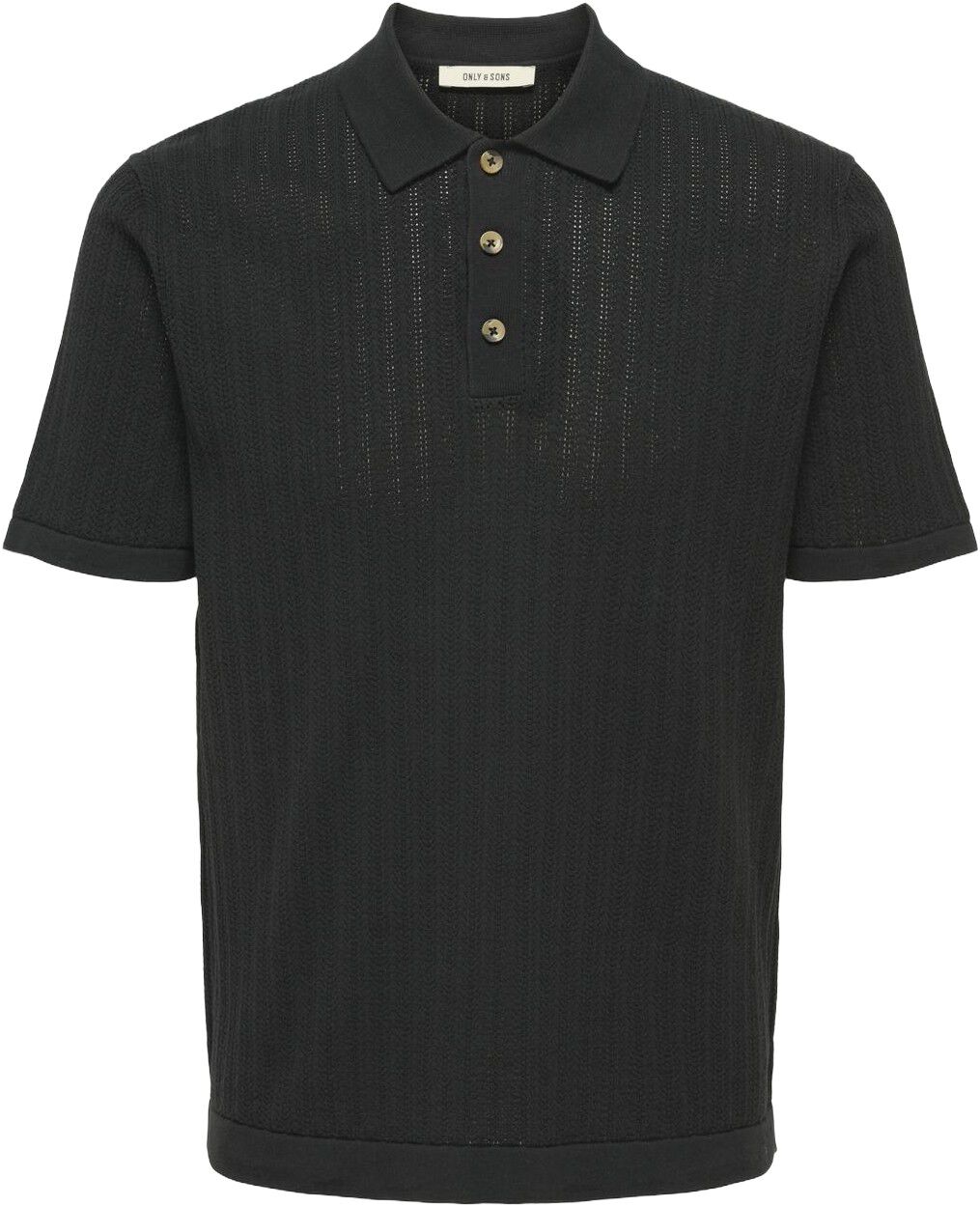 ONSMOON REG 12 SS POLO KNIT NOOS