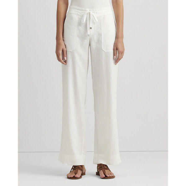 Linen Wide-Leg Pant