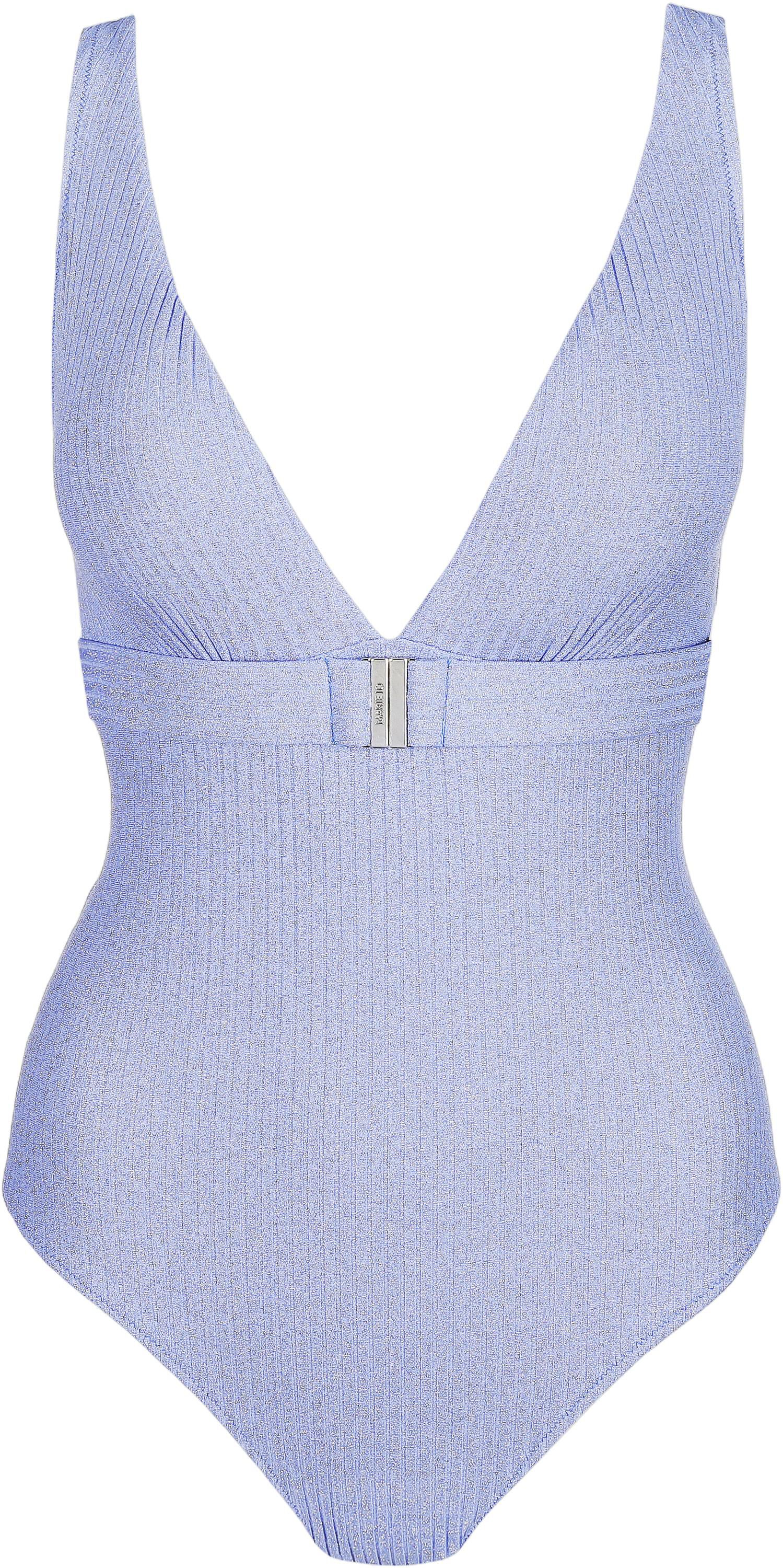 Tinjis badedragt uden b&oslash;jle med dyb udsk&aelig;ring