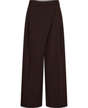 9913 Flock Check Suiting Pants