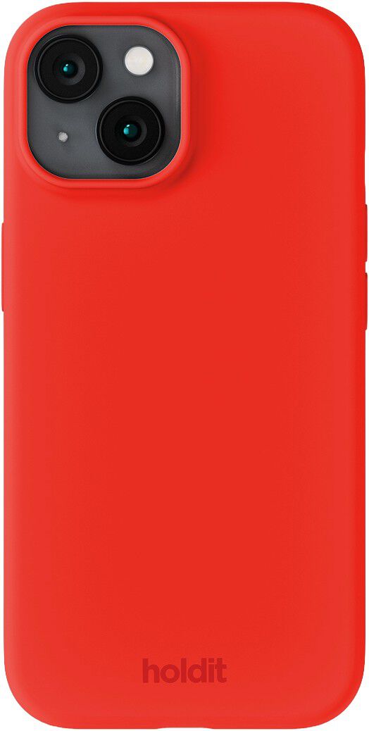 Silicone Case iPhone 14/13 Scarlet Red