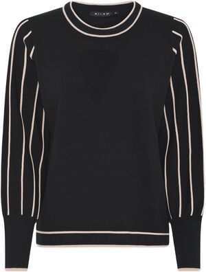 Jumper_ Stripe Effect Knit