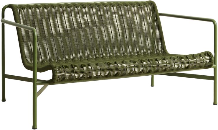 Palissade Cord Lounge Sofa-Olive po