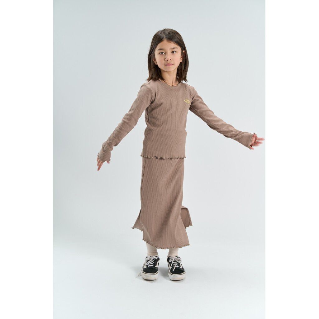 Tnyanna Long Rib Skirt