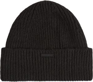 LIDIAAS Knitted Ribbed Beanie Hat