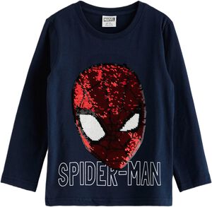 Long-sleeved top in soft cotton jer