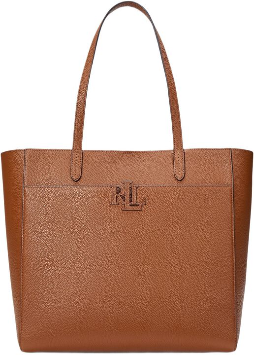 Pebbled Leather Large Cameryn Tote Bag