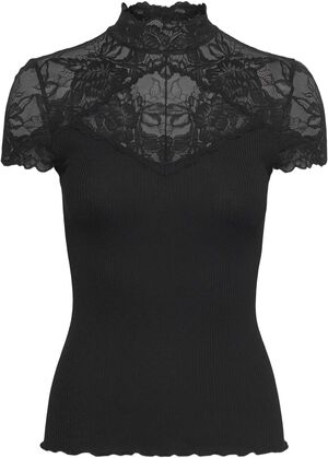 RWBeatha Silk Capsleeve Lace T-shirt