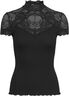 RWBeatha Silk Capsleeve Lace T-shirt