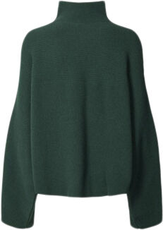 Eco merino ribbed wide sleeve