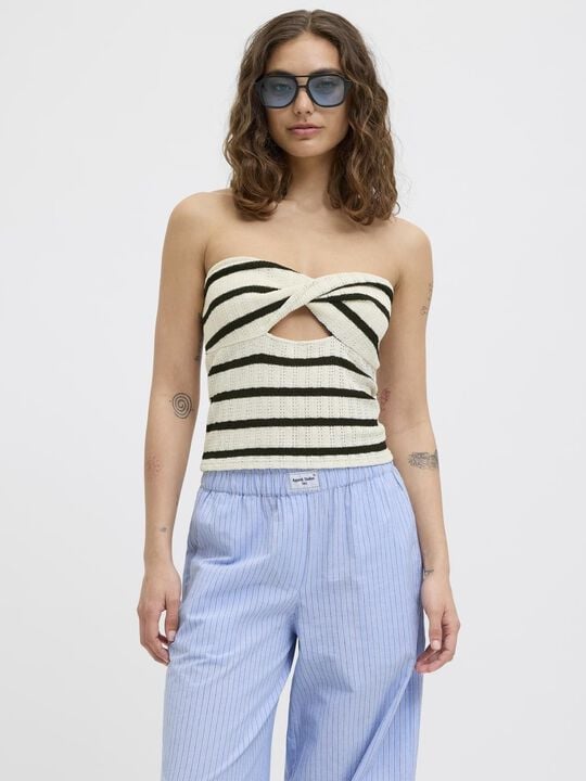 JXLINNEA BANDEAU TWIST TOP JRS