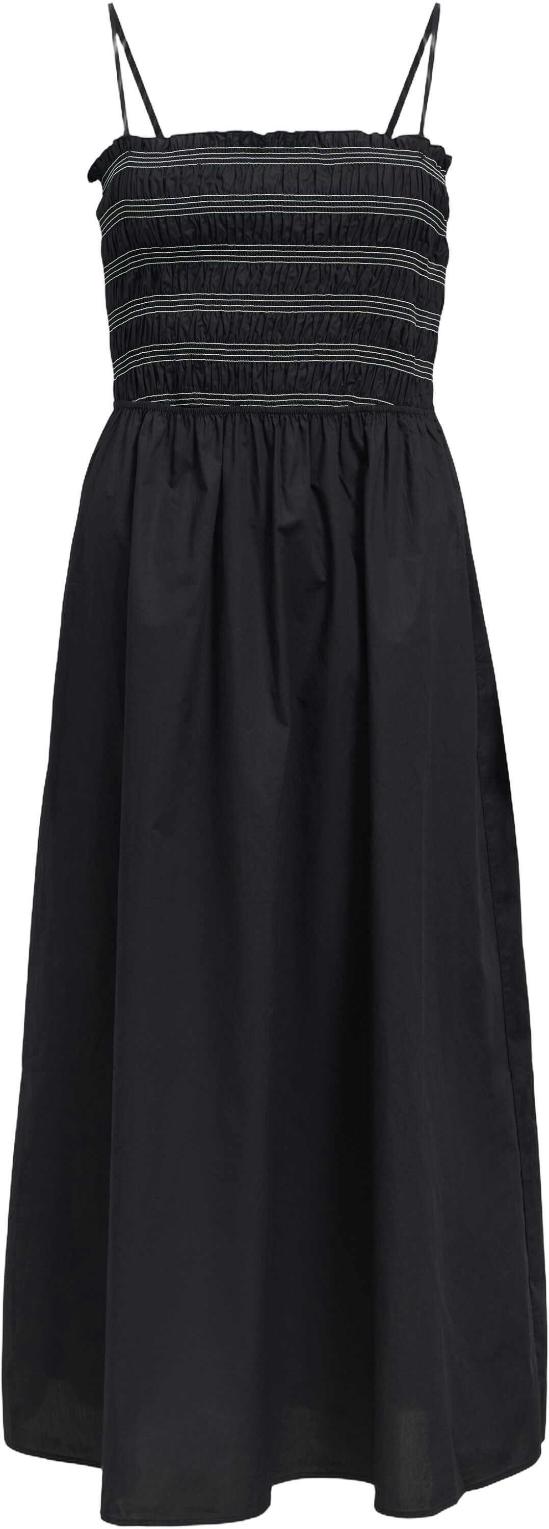 OBJELLY HOPE S/L RE SMOCK MIDI DRES