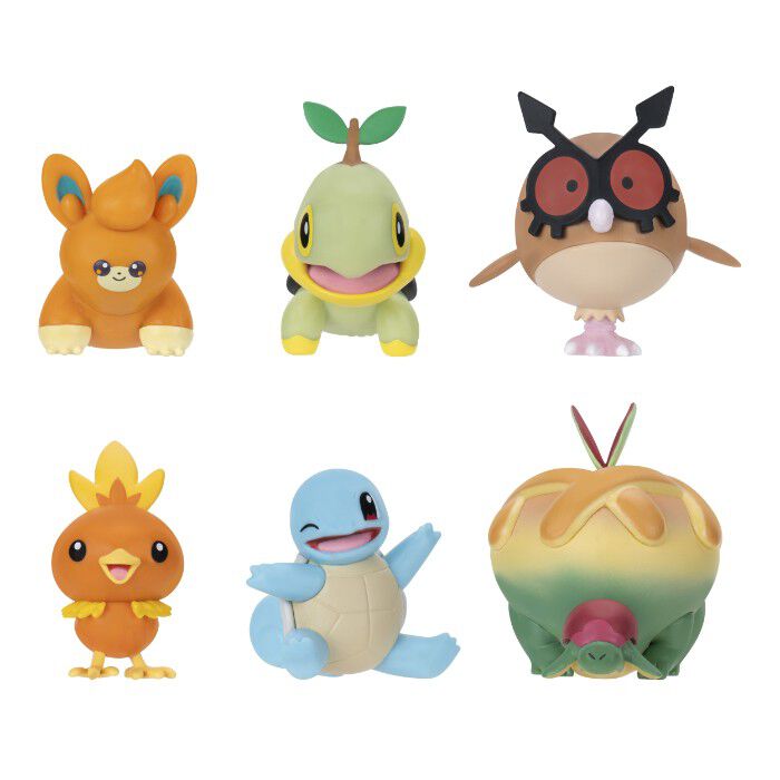 Pokemon Battle figure 6pack