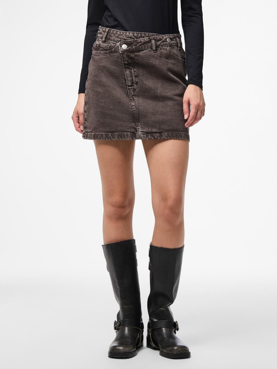 PCSELMA MW DENIM SKIRT D2D FSY