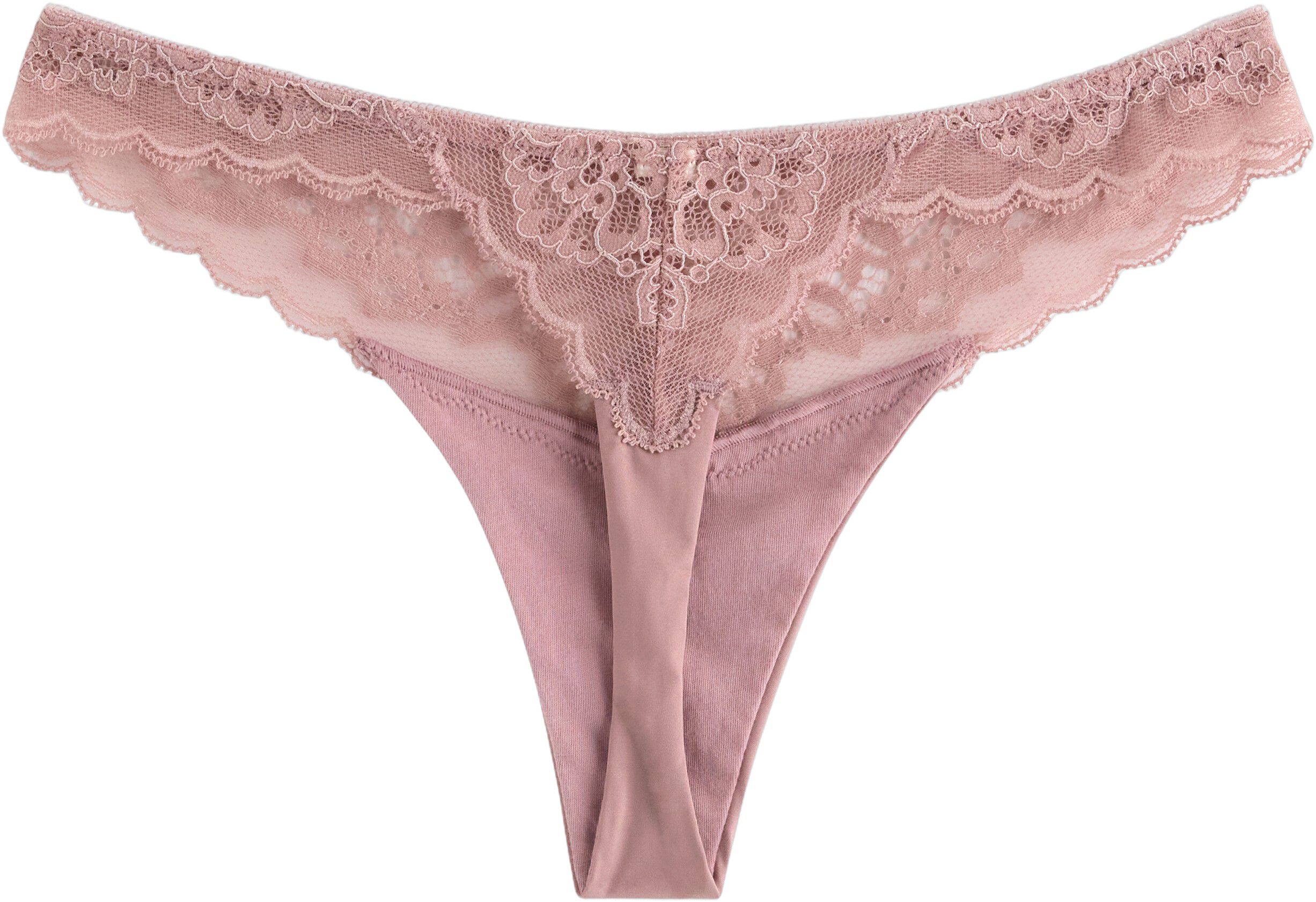 G-streng med lav midje og transpare