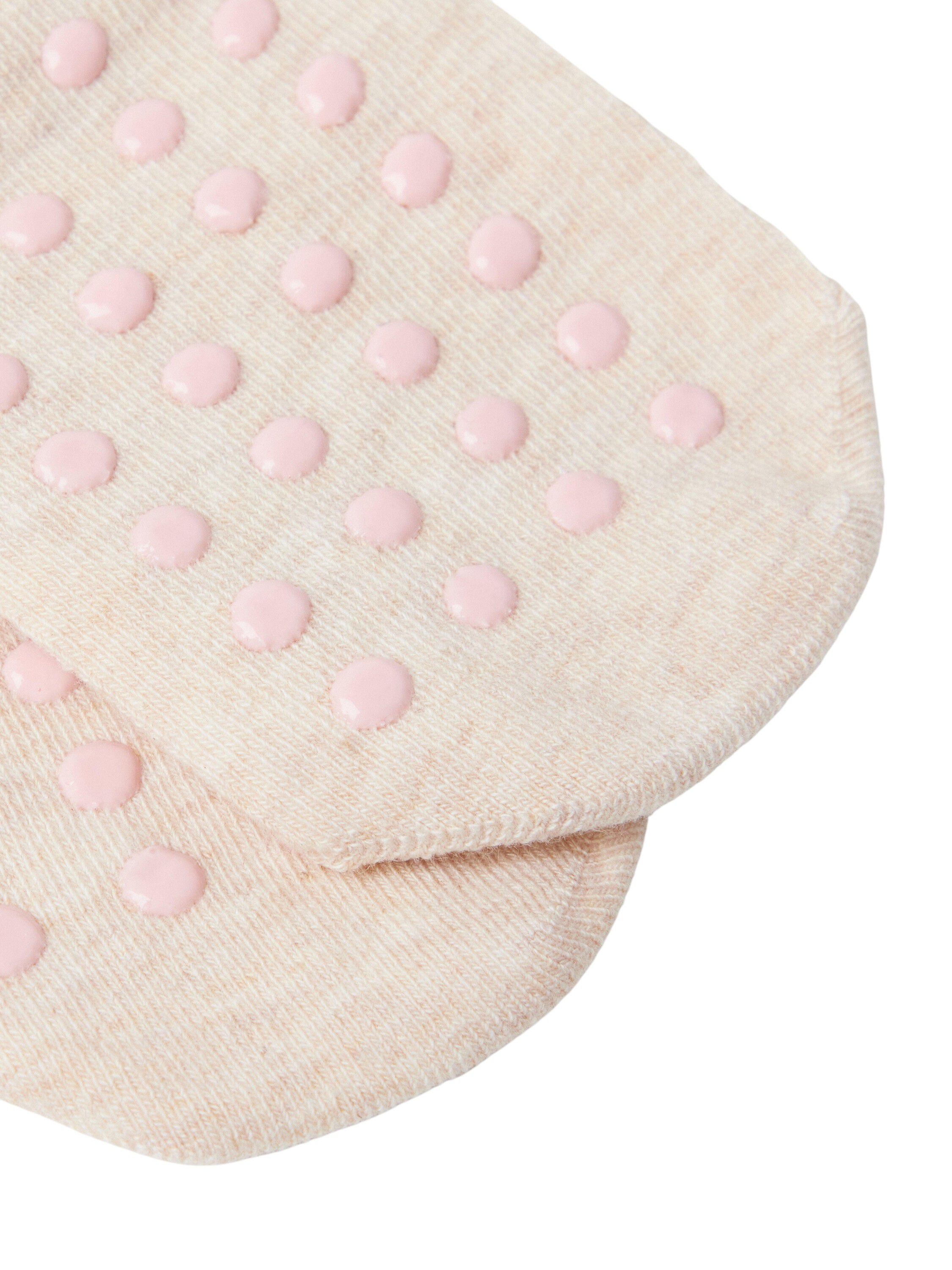 Fine-knit tights in cotton blend wi